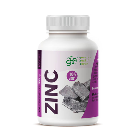 Zinc 100 comprimidos de 500mg GHF