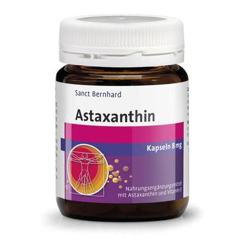 Astaxantina 8mg 60 cápsulas Sanct Bernhard