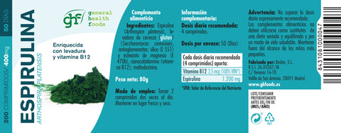 Espirulina GHF