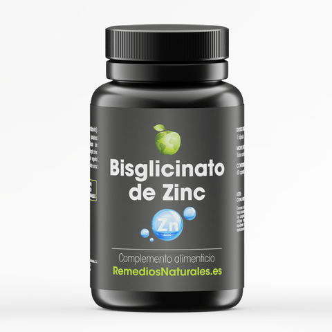Bisglicinato de Zinc 60 cápsulas de 25mg