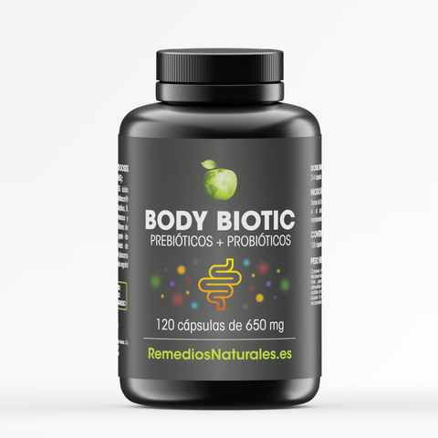 Body Biotic - Ácido Fúlvico y Probioticos - 120 cápsulas