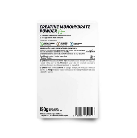 Creatina Monohidrato Polvo HSN