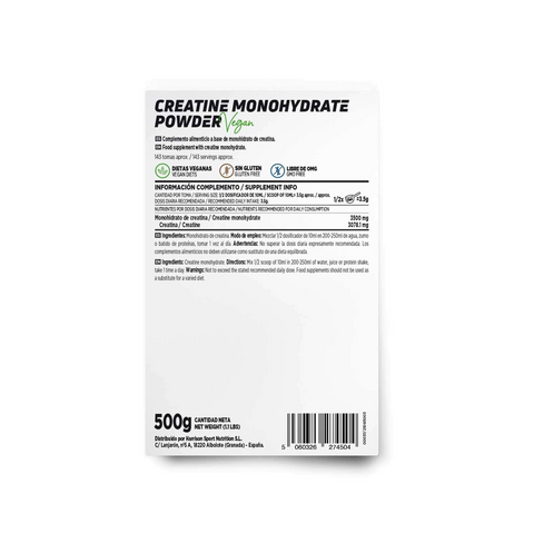 Creatina Monohidrato Polvo HSN