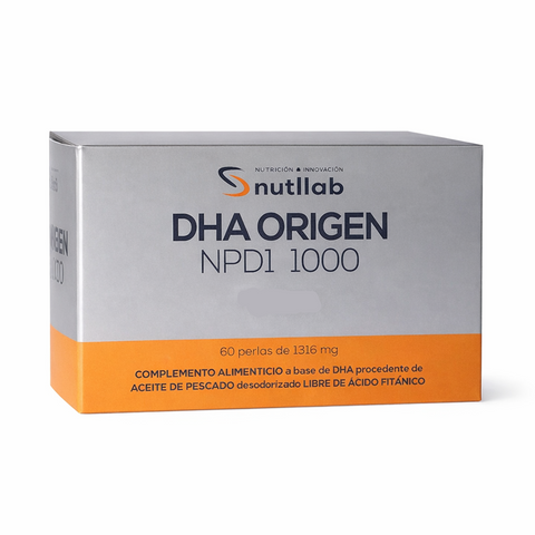 DHA ORIGEN NPD1 1000 60 Perlas
