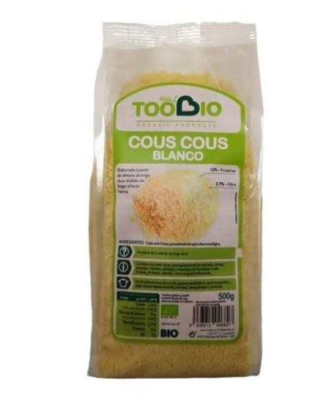 Cous Cous blanco 500g bio Toobio