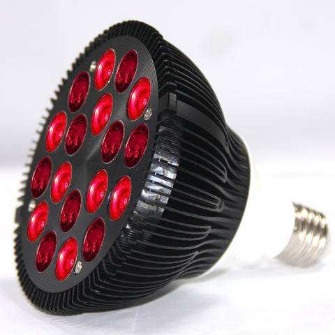 Bombilla LED + Infrarroja de 6 Frecuencias (660nm-850nm) con Soporte