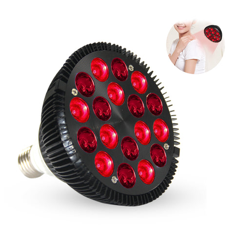Bombilla LED + Infrarroja de 6 Frecuencias (660nm-850nm) con Soporte