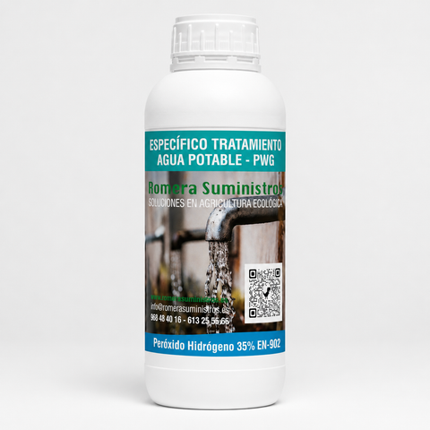 Peróxido de Hidrógeno 35% - 1 Litro -Tratamiento Agua Potable