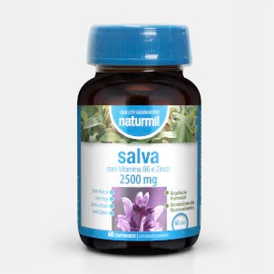 Salvia con Vitamina B6 y Zinc 2500mg