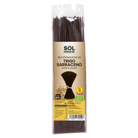 Eco Buckwheat Spaghetti 250gr SolNatural