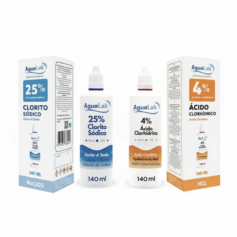 Kit Clorito de Sodio + Activador 140 ml