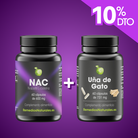 Pack Sistema Inmune: NAC + Uña de Gato