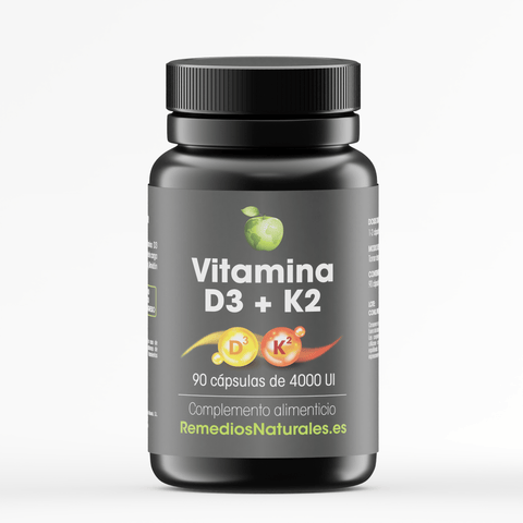 Vitamina D3 + K2 - 90 cápsulas