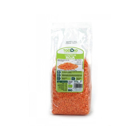 Lenteja Roja 500g Toobio