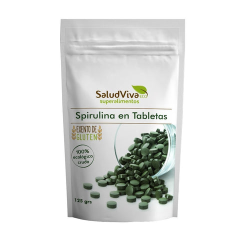 Spirulina Tablets 125g Salud Viva
