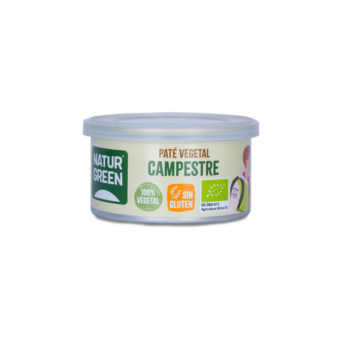Paté vegetal campestre 125g bio Naturgreen