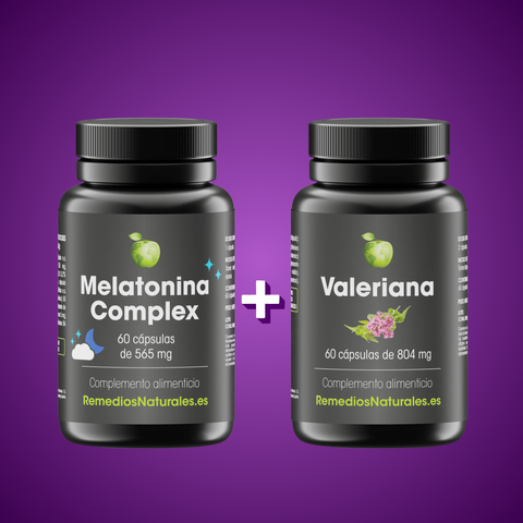 Pack Descanso: Melatonina + Valeriana