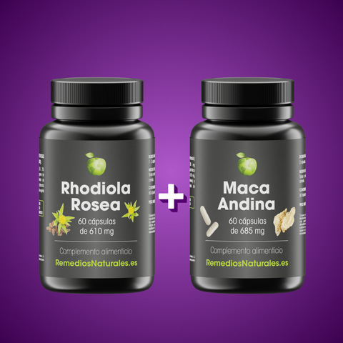 Pack Energía: Rhodiola Rosea + Maca Andina
