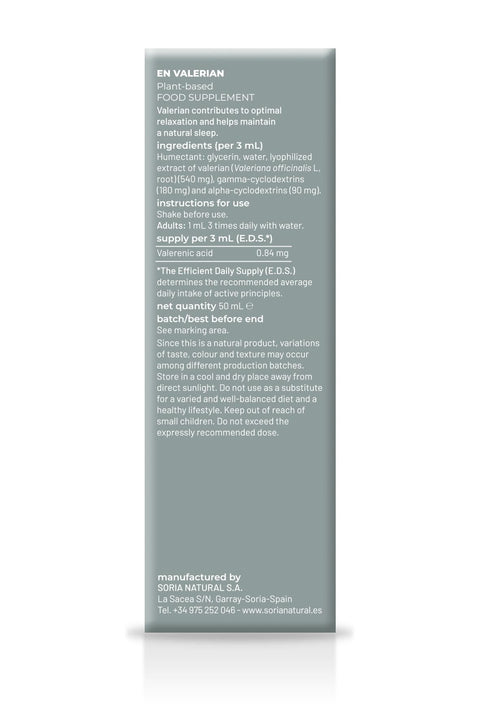 Extracto Valeriana Soria Natural 50 ml.