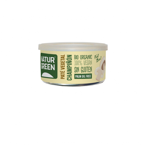 Paté Vegetal Champiñón 125gr Naturgreen