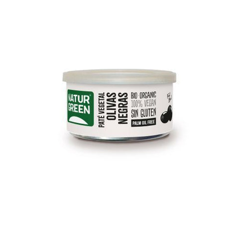 NaturGreen Paté Olivas Negras Bio 125 g