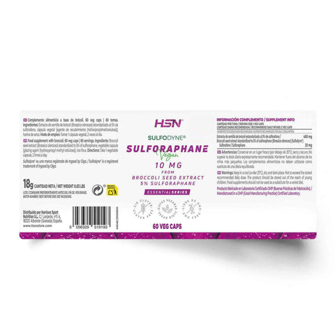 Extracto de Brócoli 10mg - Sulforaphane HSN